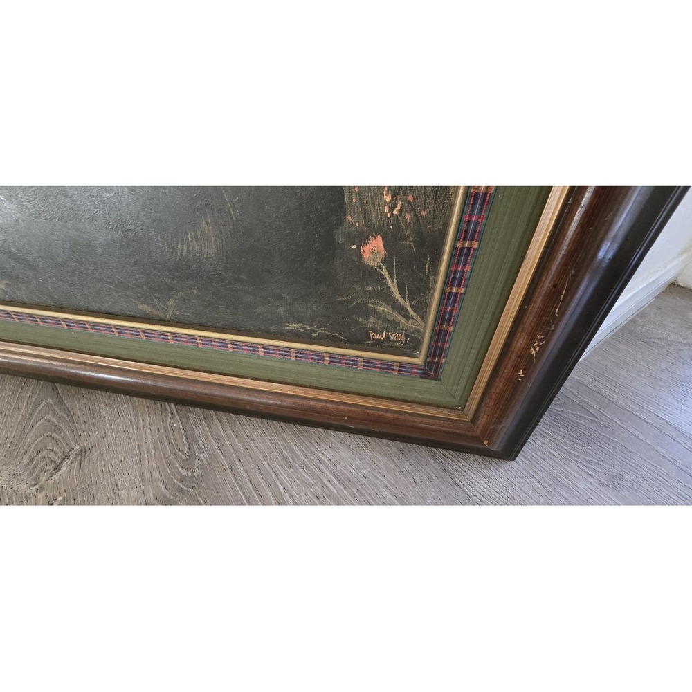 Vintage Framed Scottish Terrier Dog Print Artwork Home Decor Wall Art - Picture 6 of 6